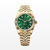 Super Clone Rolex Sky-Dweller Gold Case Green Dial 42mm Watch m336938-0008