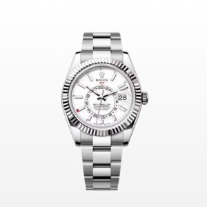Super Clone Rolex Sky Dweller Watch White 42mm m336935-0004