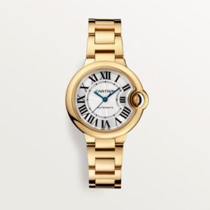 超级克隆Ballon de Cartier 1:1复刻手表 黄金色 33mm WGBB0045