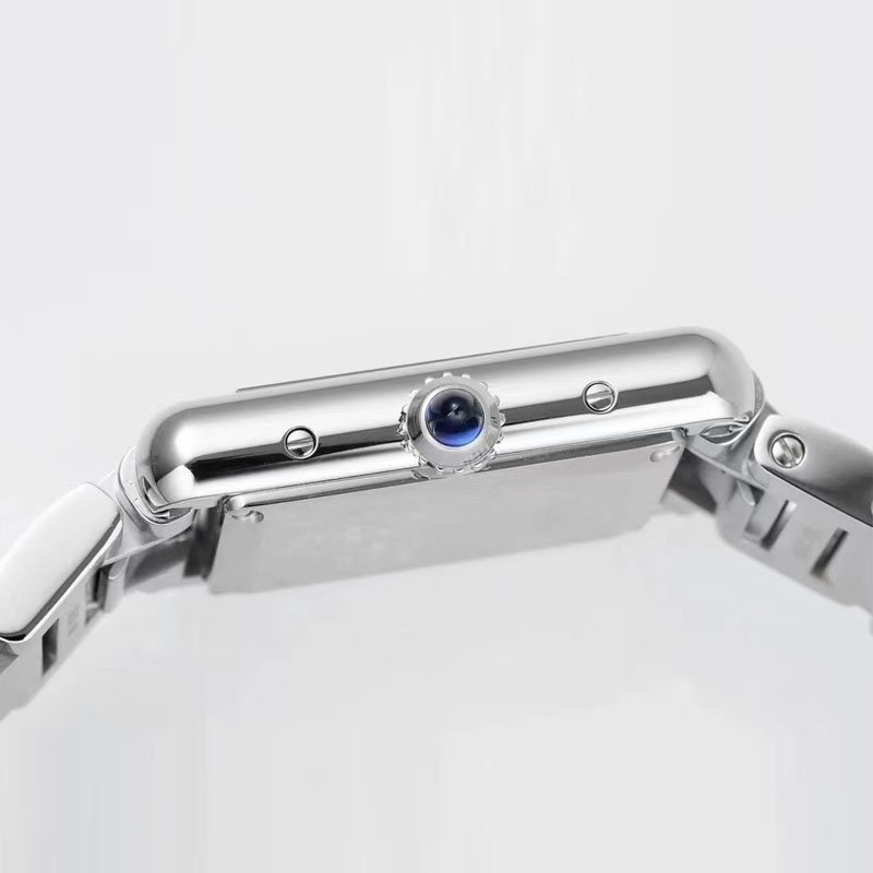 6 Super 1:1 clone Cartier TANK MUST watch 33.7*25.5mm sapphire glass WSTA0106