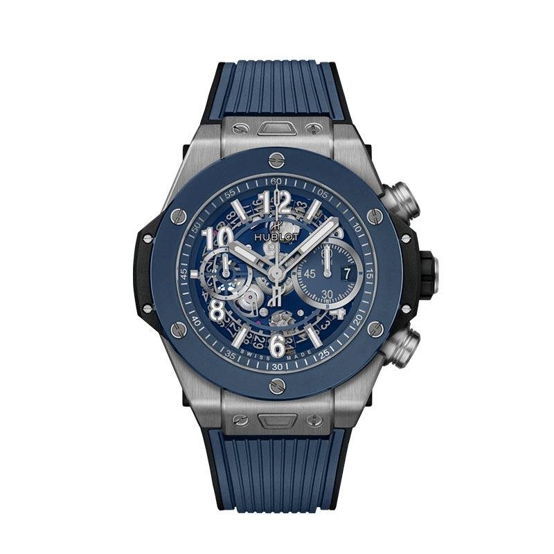 Clone Hublot Big Bang Unico Titanium Blue Ceramic Super Clone Hublot Big Bang Unico Titanium Blue Ceramic Watch 421.NL.5170.RX