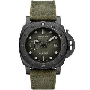Top clone Panerai 1:1 replica Submersible Marina Militare Carbotech PAM01698 44mm