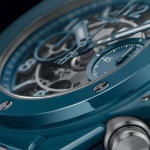 Super clone Hublot Big Bang Unico Petrol Blue Ceramic 1:1 replica watch 42mm 441.CIB.1171.RX
