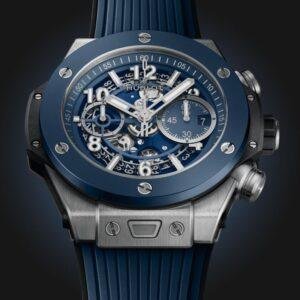 Super Clone Hublot Big Bang Unico Titanium Blue Ceramic Watch 421.NL.5170.RX