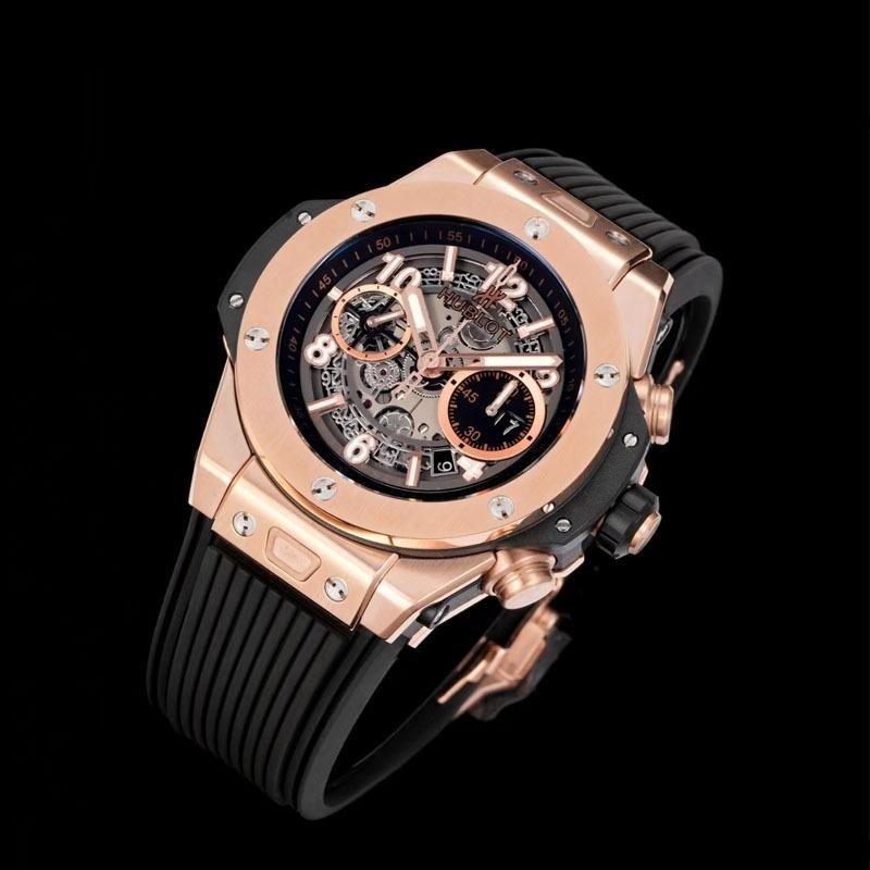 2 Super Clone Hublot Big Bang Unico King Gold Watch 421.OX.1180.RX