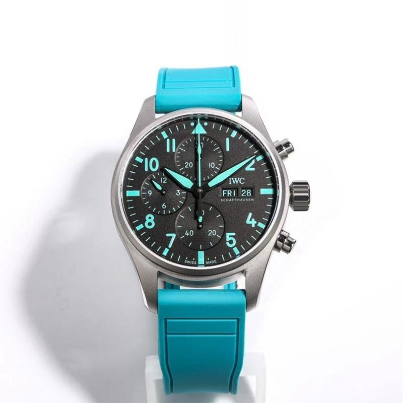 2 Top 1:1 clone IWC Pilot’s Watch Chronograph 41 Edition “Mercedes-AMG PETRONAS Formula One™ Team” IW388108 41mm