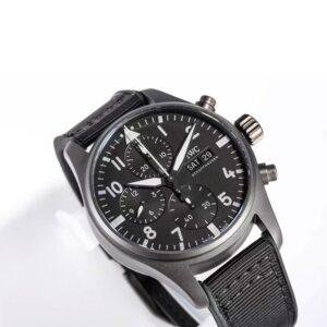 TOP clone IWC 1:1 replica Pilot’s Watch Chronograph 41 TOP GUN Ceratanium IW388106