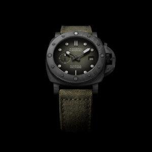 Top clone Panerai 1:1 replica Submersible Marina Militare Carbotech PAM01698 44mm