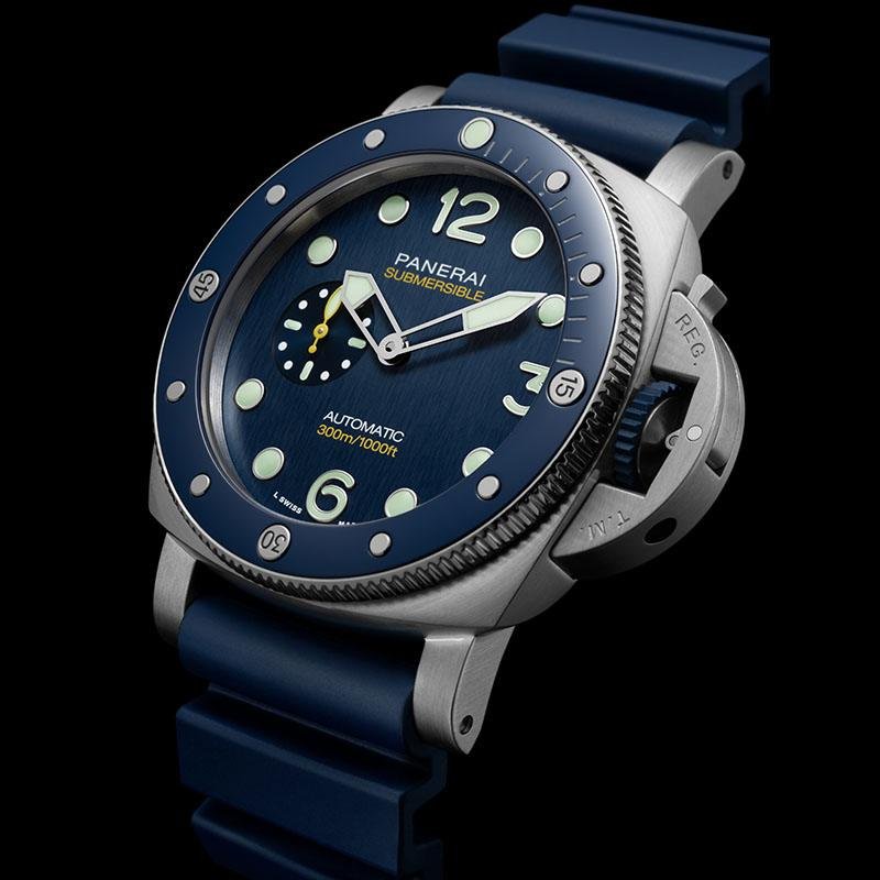 2 Top clone Panerai 1:1 replica Submersible QuarantaQuattro Mike Horn PAM01676 44mm