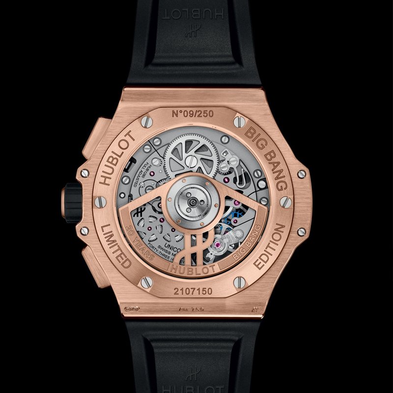 3 Super Clone Hublot Big Bang 20th Anniversary King Gold Ceramic 1:1 Replica Watch 43mm 431.OM.1338.RX