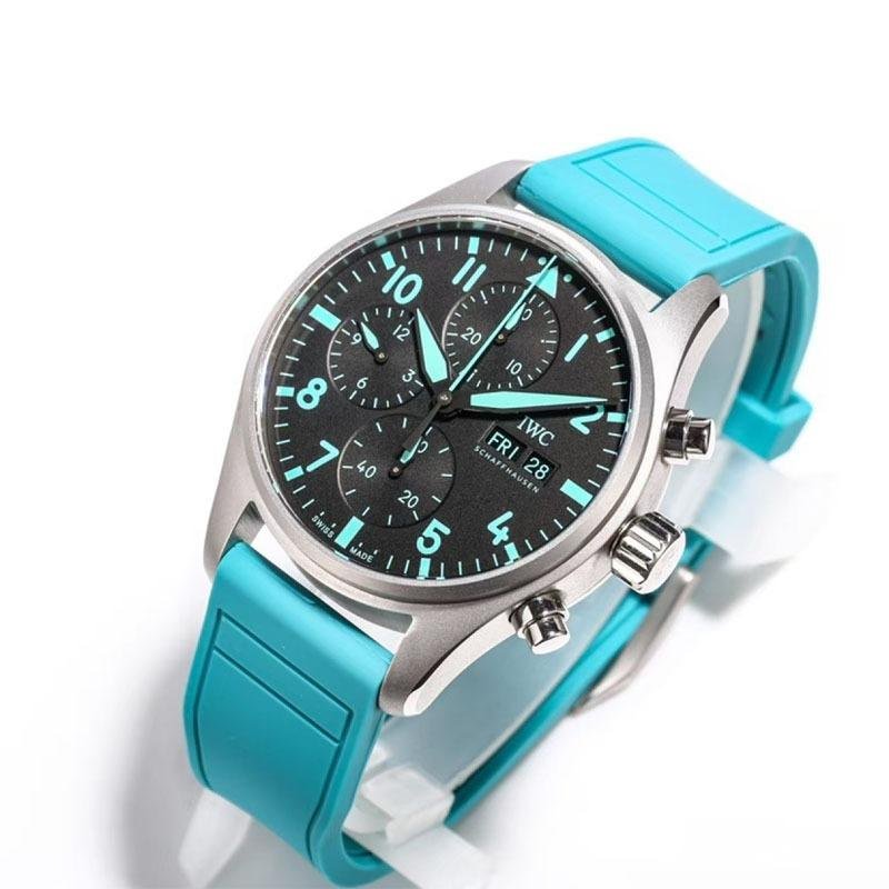 3 Top 1:1 clone IWC Pilot’s Watch Chronograph 41 Edition “Mercedes-AMG PETRONAS Formula One™ Team” IW388108 41mm