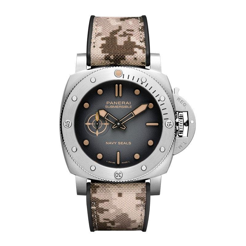 3 Top clone Panerai 1:1 replica Submersible QuarantaQuattro Navy SEALs PAM01518 44mm