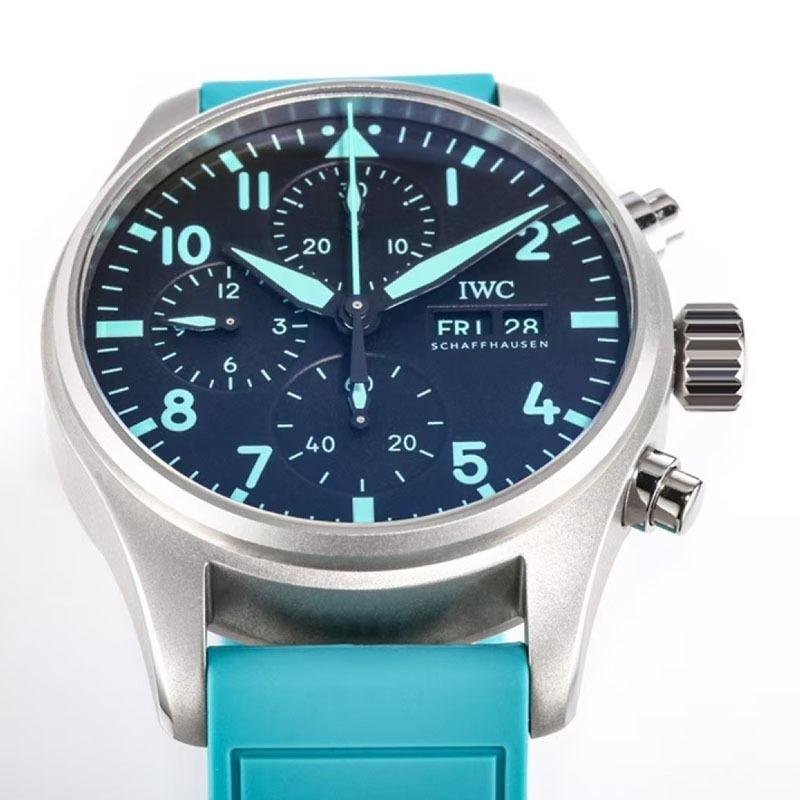 4 Top 1:1 clone IWC Pilot’s Watch Chronograph 41 Edition “Mercedes-AMG PETRONAS Formula One™ Team” IW388108 41mm
