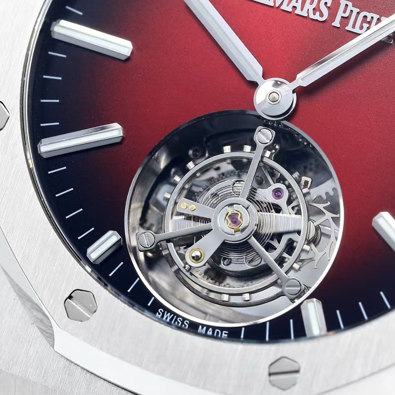 4 Clone Audemars Piguet Royal Oak Selfwinding Flying Tourbillon Watch, 41mm, 26730ST.OO.1320ST.05