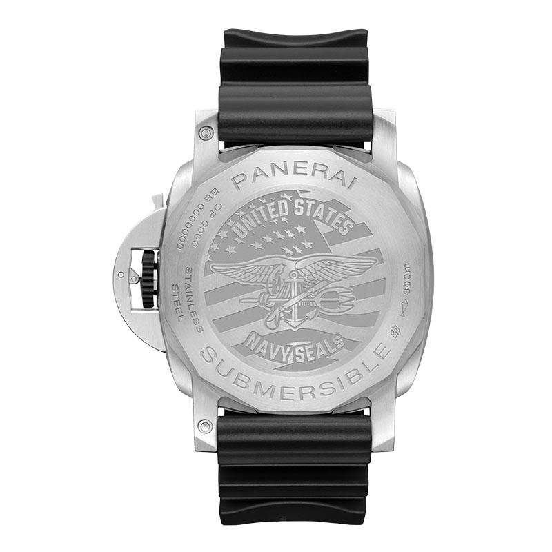 4 Top clone Panerai 1:1 replica Submersible GMT Navy SEALs PAM01323 44mm