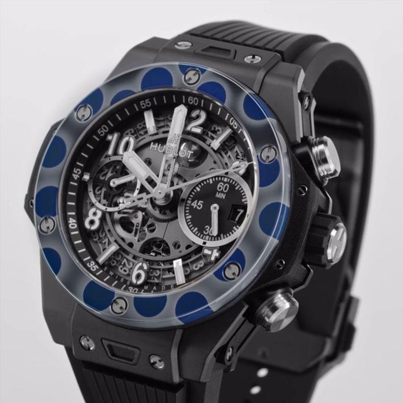 Clone Hublot Big Bang Unico Mint Green Ceramic Super Clone Hublot Big Bang Unico Magic Ceramic 1:1 replica watch 44mm 441.CIB.1171.RX